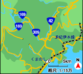 熊野市マップ